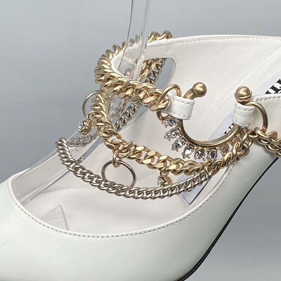 Jimmy Choo JEAN PAUL GAULTIER Bing 90MM Mules size 37.5 - Picture 6 of 15